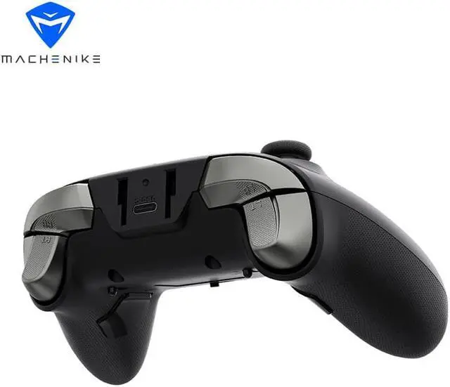 Alt view image 3 of 7 - MACHENIKE G6 Magnetic Hall Sensing Controller 3-Ways Trigger Locks Tri-Mode Connectivity Applies to Nintendo Switch Arcade Games Android - Black