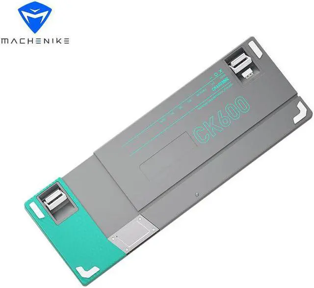 Alt view image 4 of 7 - MACHENIKE CK600 Gaming Keyboard, Tri-mode Dynamic RGB Ambient Light, 3000mAh Endurance, PBT-MDA Profile Cap,100 Key 96% Layout, Marrs Green KTT-KU Brown Tactile Switch