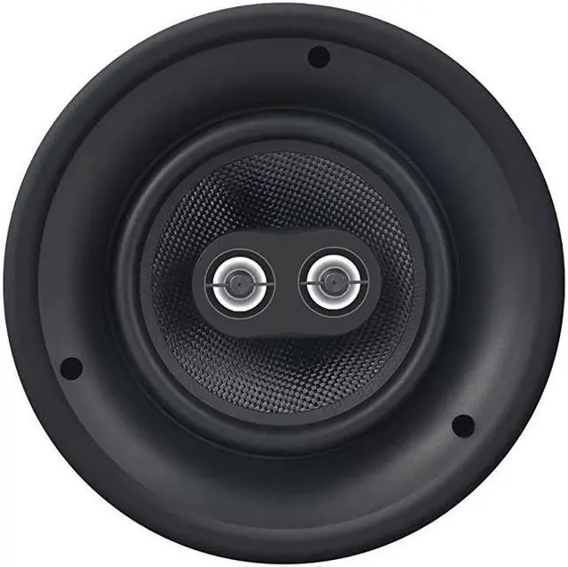 Alt view image 4 of 5 - 6.5” Trimless in-Ceiling Speaker - DVC Dual Dome Tweeters - ACE640TT