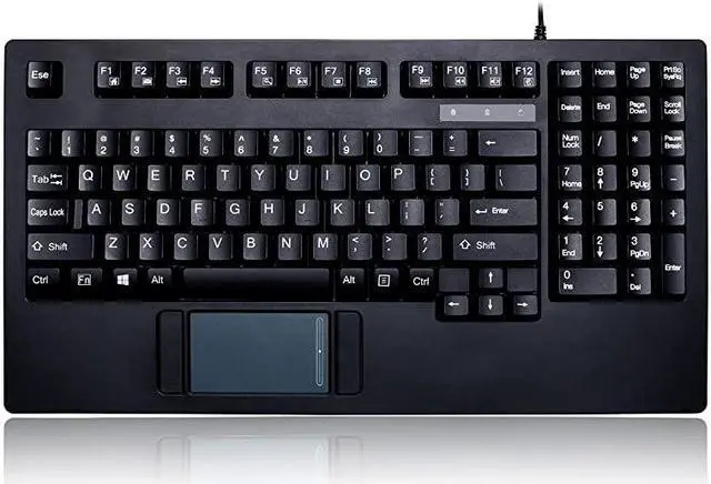 Main image of AKB425UB Easytouch Rackmount USB Touchpad Keyboard