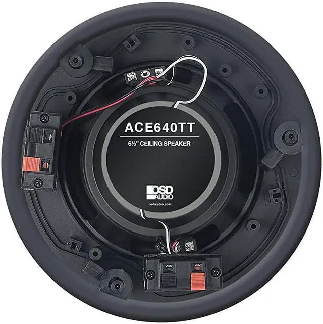 Alt view image 2 of 5 - 6.5” Trimless in-Ceiling Speaker - DVC Dual Dome Tweeters - ACE640TT