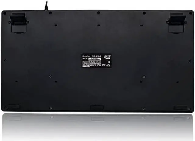 Alt view image 3 of 7 - AKB425UB Easytouch Rackmount USB Touchpad Keyboard