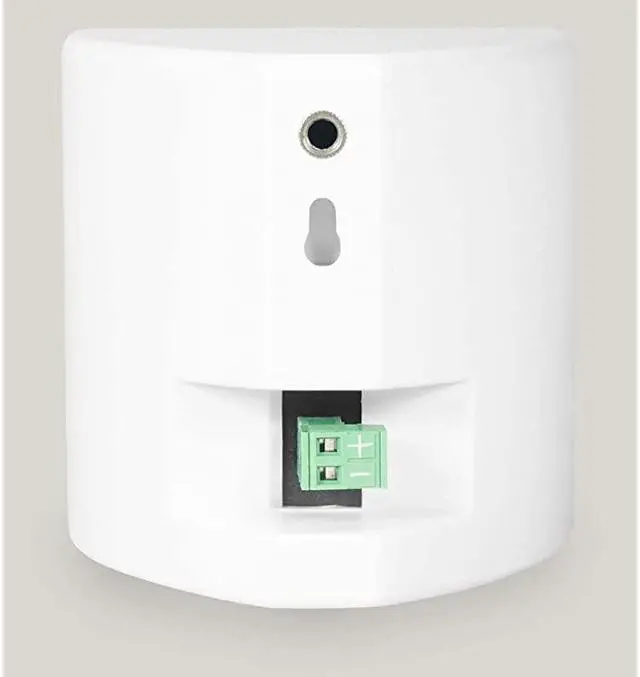 Alt view image 6 of 7 - Cube by  Pair of 35quot White Home Theater Wall Speakers+Swivel Brackets