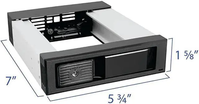 Alt view image 7 of 7 - SSHD Hard Drive Enclosure Internal Single Hot Swap Bay Mobile Rack for 35 Solid State Hybrid DriveHDD SATA Backplane Enclosure Support SATA IIIIII SAS III 6 GbpsOptimized for SSHD MKS135TL