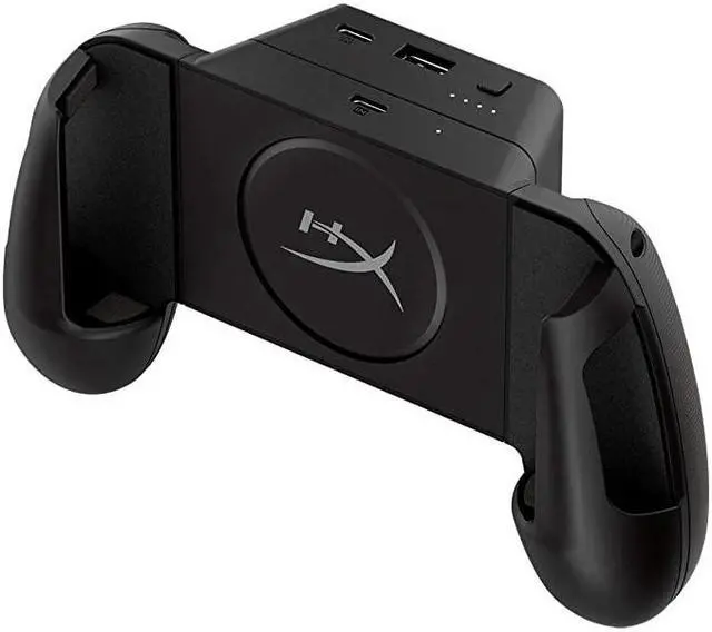 Alt view image 2 of 7 - ChargePlay Clutch Qi Certified Wireless Charging Controller Grips for Mobile Phones Detachable Battery Pack Compatible with Qi Enabled Android and iPhone Devices USB Charging Option