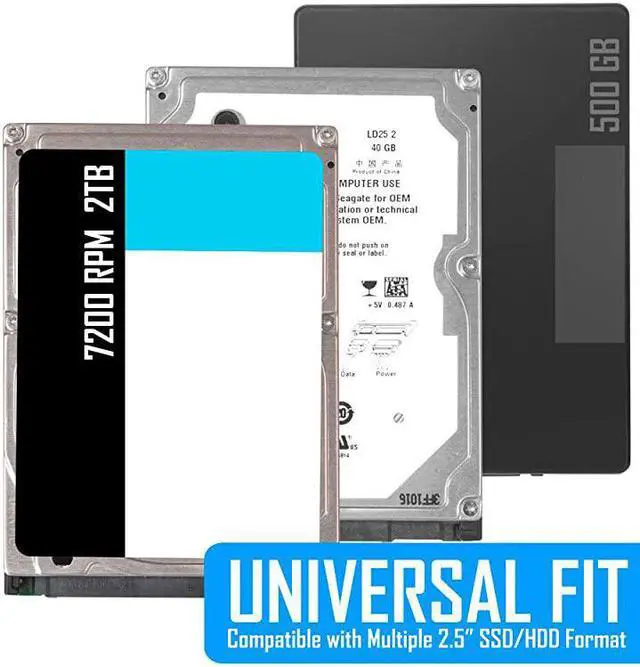 Alt view image 4 of 7 - SSD Mounting Bracket for PCI 2 x 25 Inch SSD to PCI Internal Hard Drive Mounting Kit Convert Any 2 x 25 SSD Into One PCI Slot Mounting Screws Included Quick amp Easy Installation