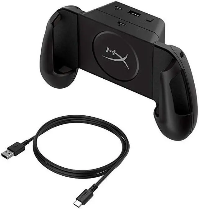 Alt view image 6 of 7 - ChargePlay Clutch Qi Certified Wireless Charging Controller Grips for Mobile Phones Detachable Battery Pack Compatible with Qi Enabled Android and iPhone Devices USB Charging Option