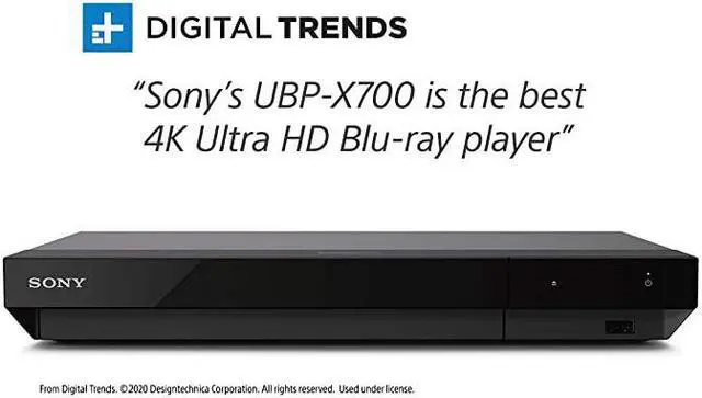 Alt view image 4 of 7 - UBPX700 4K Ultra HD Home Theater Streaming BluRay Player