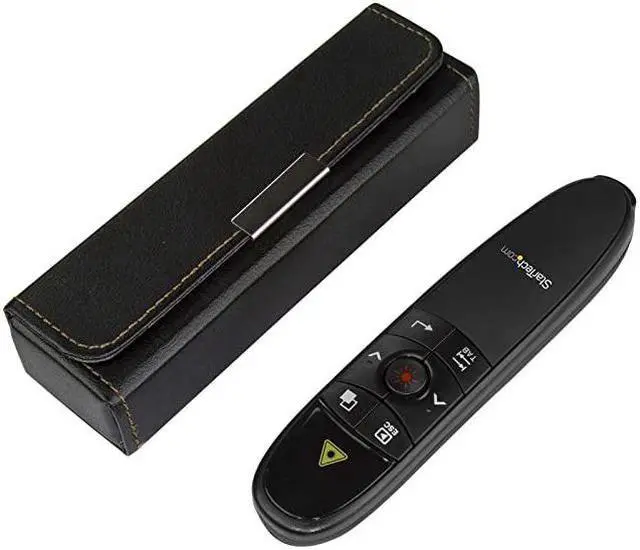 Alt view image 4 of 5 - com Wireless Presentation Remote with Red Laser Pointer 90 ft PowerPoint Presentation Clicker for Mac Windows PRESREMOTE