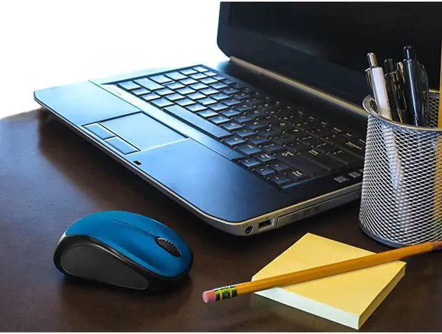 Alt view image 5 of 5 - Wireless Mouse m317 with Unifying Receiver Steel Blue