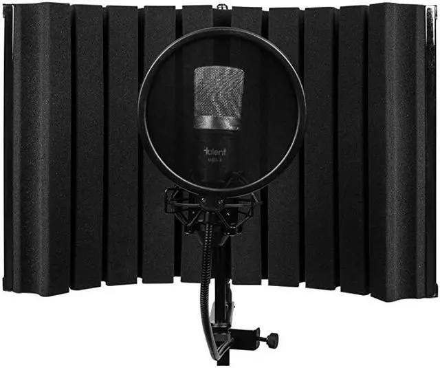 Alt view image 3 of 4 - AllinOne USB Home Recording Studio Vocal Booth USB Mic Shock Mount Pop Filter