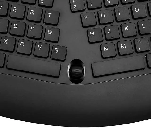 Alt view image 7 of 7 - Akb160UB Truform Media 160 Ergonomic Desktop Keyboard Black