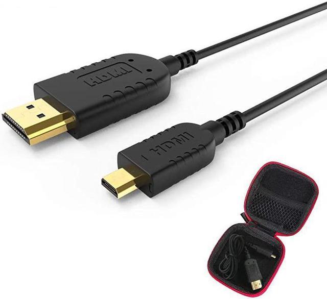 forbi Geometri Odds Thin Flexible Micro HDMI to HDMI Cable 3FT for Gimbal GoPro Hero 7  BlackCanon Camera Stabilizer Worlds Thinnest Hyper Slim Micro HDMI  CordSupports 4K60Hz3DEthernetARC HDMI Cables - Newegg.com