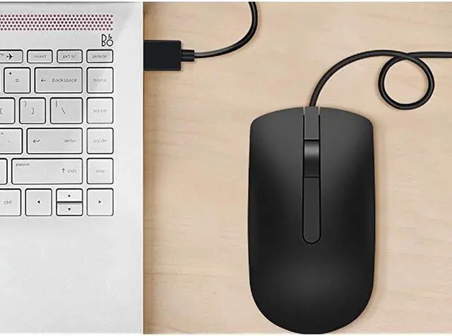 Alt view image 6 of 7 - MS116 Wired USB Optical Mouse Ergonomic Optical Mice Sensitivity 1000 dpi Cable Length 1.8m - 6 Months' Warranty