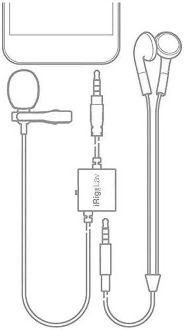 Alt view image 6 of 7 - iRig Mic Lav compact lavalier microphone for smartphones and tablets