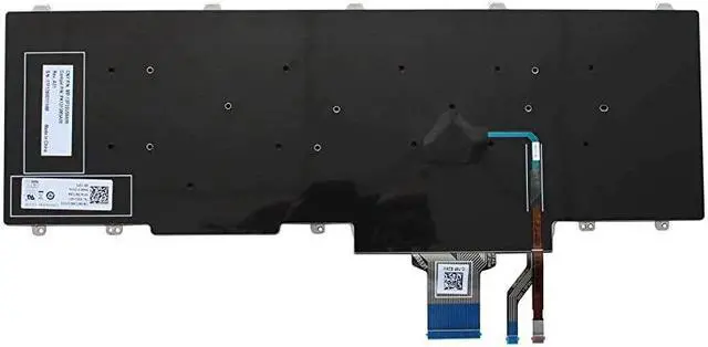 Alt view image 2 of 2 - Replacement US Keyboard for Dell Latitude E5550 E5570 5550 5580 5590 5591 Precision 3510 3520 7510 7520 7710 7720 Laptop with Pointer No Frame No Backlight