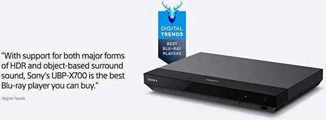 Alt view image 6 of 7 - UBPX700 4K Ultra HD Home Theater Streaming BluRay Player