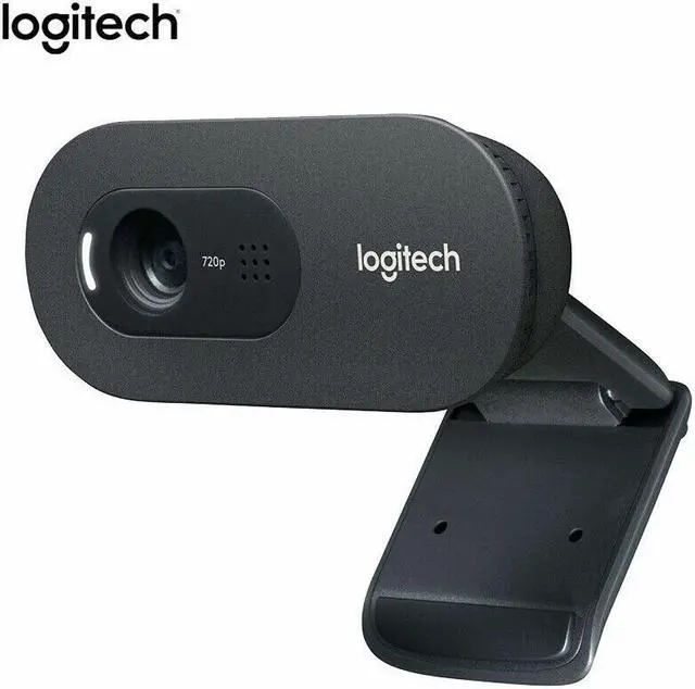 Alt view image 7 of 10 - Logitech C270 Desktop or Laptop Webcam, HD 720p Widescreen for Video Calling and Recording in Bluk Package