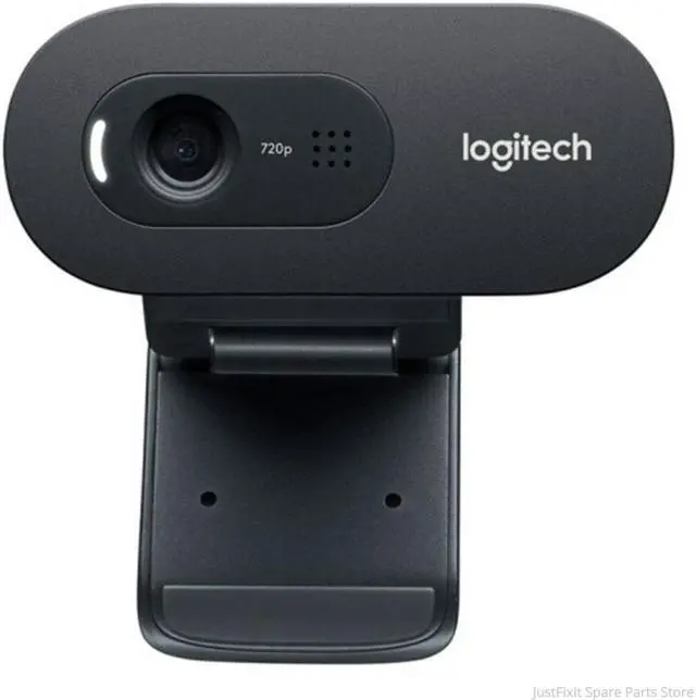 Alt view image 9 of 10 - Logitech C270 Desktop or Laptop Webcam, HD 720p Widescreen for Video Calling and Recording in Bluk Package
