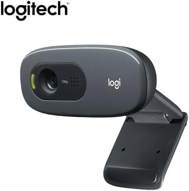 Alt view image 6 of 10 - Logitech C270 Desktop or Laptop Webcam, HD 720p Widescreen for Video Calling and Recording in Bluk Package