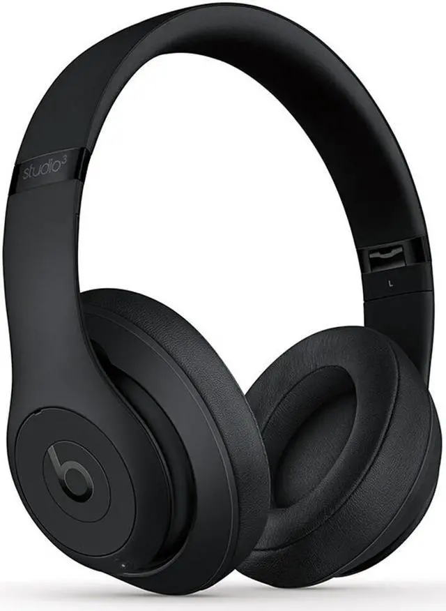 Alt view image 10 of 15 - Beats Studio3 Decade Collection Wireless Over-Ear Headphones - Defiant Black/Red