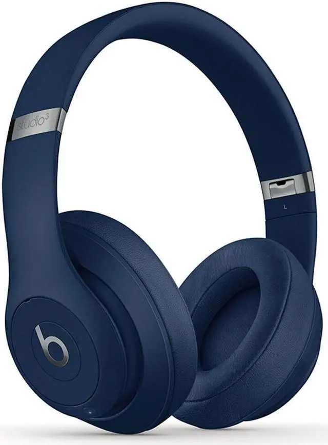 Alt view image 11 of 15 - Beats Studio3 Decade Collection Wireless Over-Ear Headphones - Defiant Black/Red