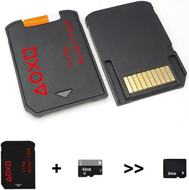 Alt view image 3 of 7 - Newest Version 3.0 SD2Vita For PS Vita Memory Card for PSVita Game Card1000/2000 PSV Adapter 3.60 System 256GB Micro SD card