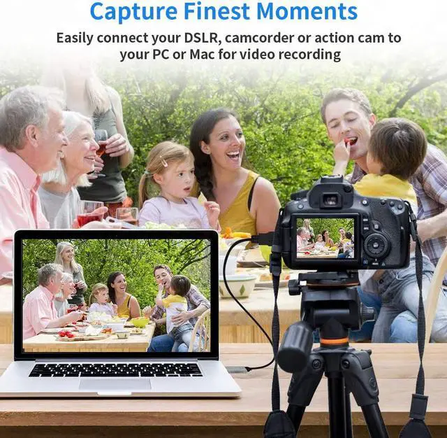 Alt view image 4 of 7 - HDMI To USB 3.0 Video Capture Card 1080P HD Recorder Game/Video Live Streaming For Windows, Android & MacOS Suitable For High-definition Acquisition, Teaching Records, Medical Imaging