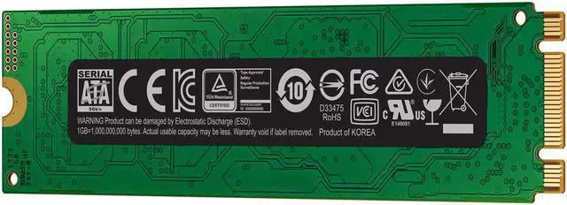 Alt view image 4 of 7 - SAMSUNG 860 EVO Series M.2 2280 250GB/500GB/1TB/2TB SATA III V-NAND 3-bit MLC Internal Solid State Drive (SSD) MZ-N6E