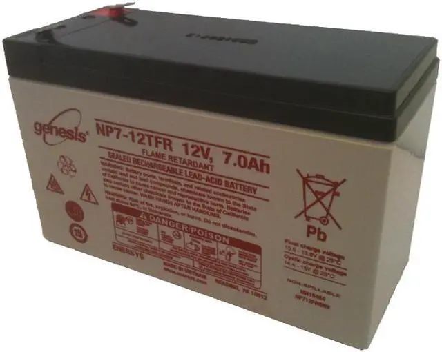 Main image of Enersys 12V 7Ah - APC RBC2 Battery Pack - Replacement Battery – NP7-12TFR