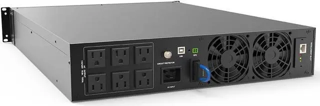 Alt view image 2 of 3 - N1C.L1500 Uninterruptible Power Supply 1500V/1350W 120V Lithium Ion Rack/Tower UPS