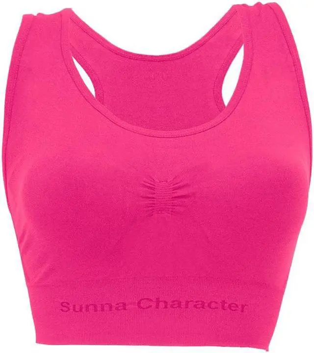 Main image of Sunna Character Fast Drying Sports Bra with Bamboo Charcoal - Cross Back-3292-HPK-XL