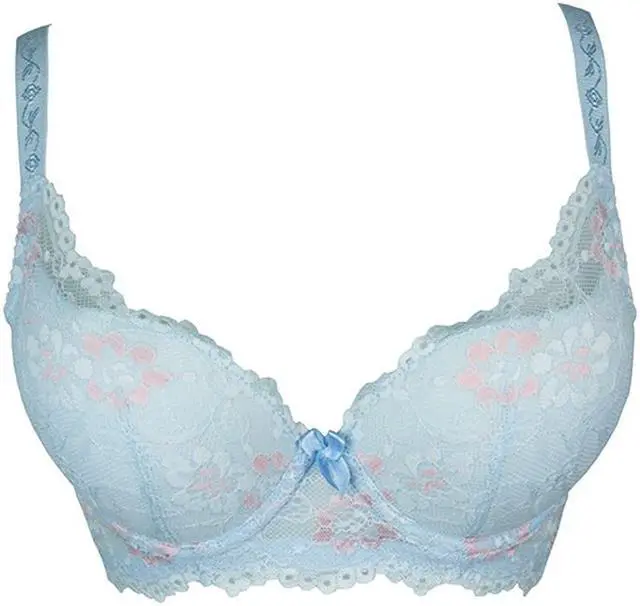 Main image of Sunna Character Underwire Bra/Push Up Bra/Shaper Bra/Lace Bra/T Shirt Bra/for Back and Side Support-5080-BL-32D