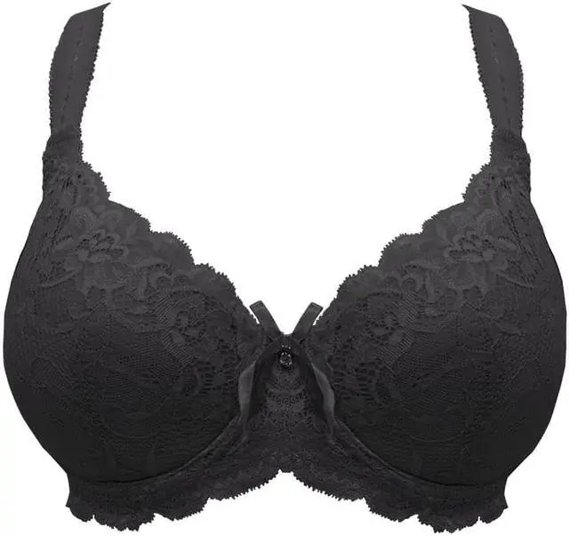Main image of Sunna Character Underwire Bra/Push Up Bra/Shaper Bra/Lace Bra/T Shirt Bra/for Back and Side Support-1193-BLK-32G