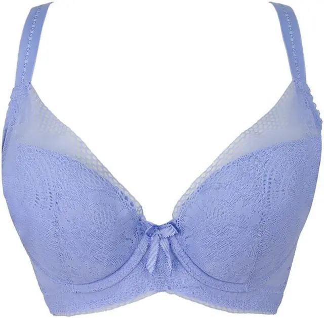 Main image of Sunna Character Underwire Bra/Push Up Bra/Shaper Bra/Lace Bra/T Shirt Bra/for Back and Side Support-1194-PUR-36B