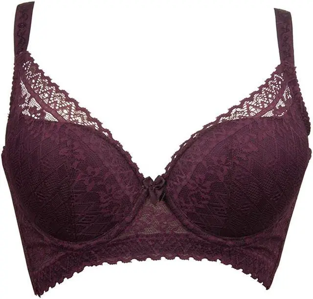 Main image of Sunna Character Underwire Bra/Push Up Bra/Shaper Bra/Lace Bra/T Shirt Bra/for Back and Side Support-5075-BUR-32C