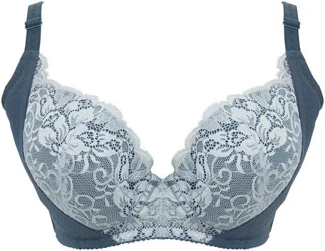 Main image of Sunna Character Underwire Bra/Push Up Bra/Shaper Bra/Lace Bra/T Shirt Bra/for Back and Side Support-1192-GRY-40G