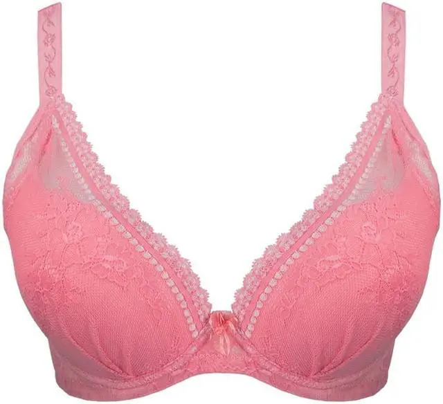 Main image of Sunna Character Underwire Bra/Push Up Bra/Shaper Bra/Lace Bra/T Shirt Bra/for Back and Side Support-8014-PEA-32D