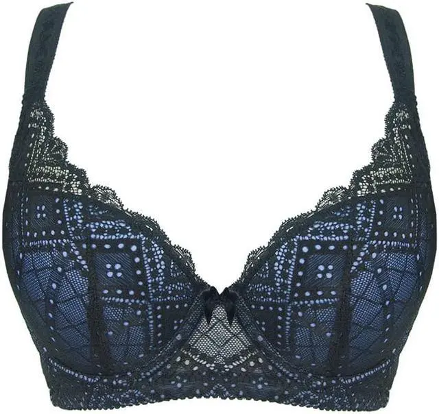 Main image of Sunna Character Underwire Bra/Push Up Bra/Shaper Bra/Lace Bra/T Shirt Bra/for Back and Side Support-8017-BL-32D