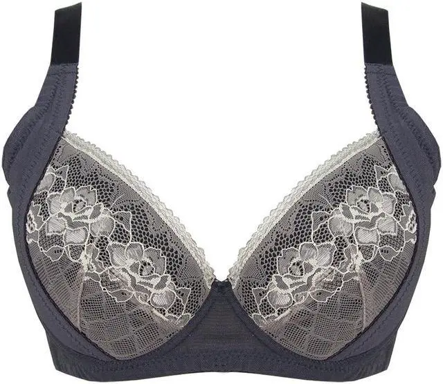 Main image of Sunna Character Underwire Bra/Push Up Bra/Shaper Bra/Lace Bra/T Shirt Bra/for Back and Side Support-1201-GY-42E