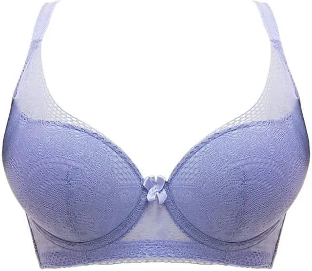 Main image of Sunna Character Underwire Bra/Push Up Bra/Shaper Bra/Lace Bra/T Shirt Bra/for Back and Side Support-5089-PURPLE-34C
