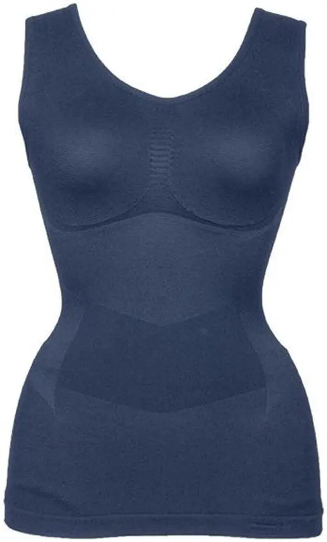 Main image of Sunna Character Thick Straps Vest Slimwear with Bamboo Charcoal Fabric-2899-RB-F