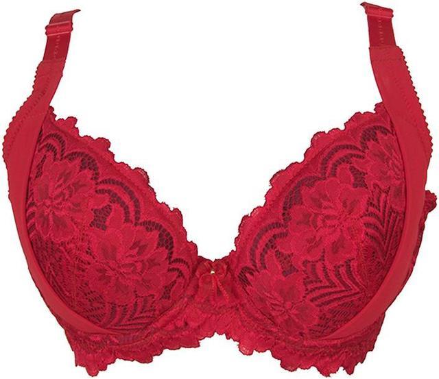 Sunna Character Underwire Bra/Push Up Bra/Shaper Bra/Lace Bra/T Shirt Bra/for  Back and Side Support-1272-RD-40D 