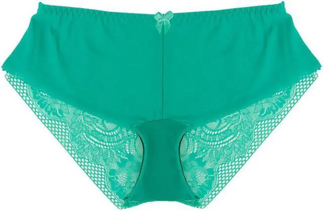 Main image of Sexy Temptation Panties with Bamboo Charcoal Fabric -5089U-GRN-L