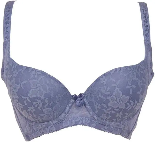 Main image of Sunna Character Underwire Bra/Push Up Bra/Shaper Bra/Lace Bra/T Shirt Bra/for Back and Side Support-5062-BL-34C