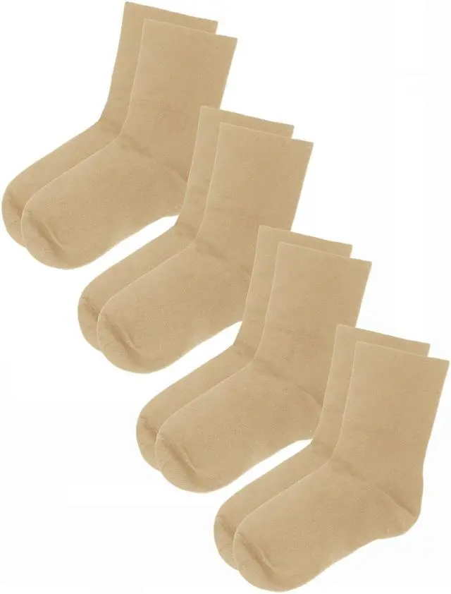 Main image of Sunna Character Mid Height Non-Binding Socks - 4 pairs-3981-BE_4PAIRS