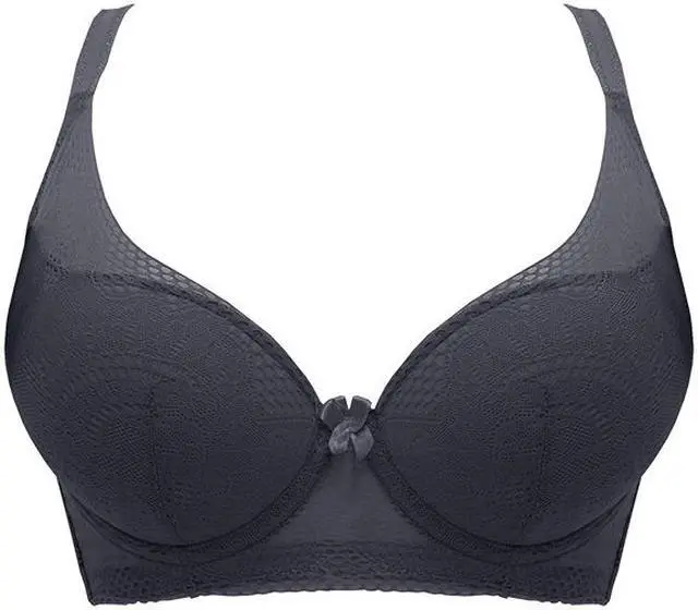 Main image of Sunna Character Underwire Bra/Push Up Bra/Shaper Bra/Lace Bra/T Shirt Bra/for Back and Side Support-5089-BLK-32D