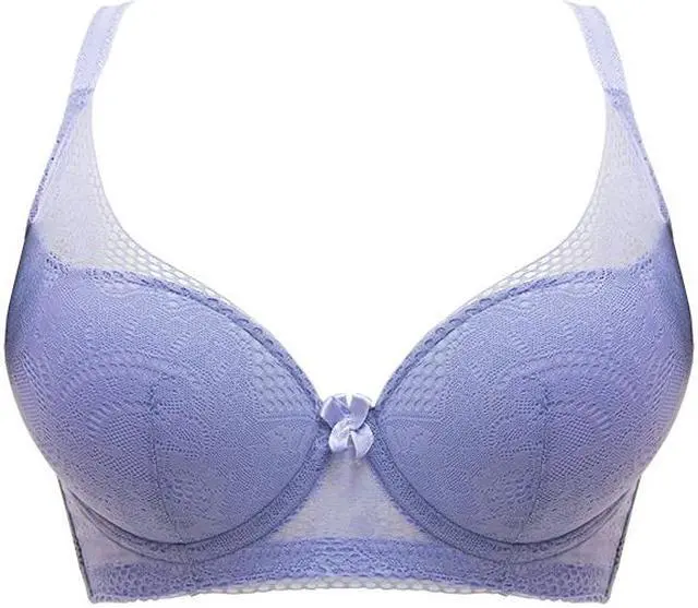 Main image of Sunna Character Underwire Bra/Push Up Bra/Shaper Bra/Lace Bra/T Shirt Bra/for Back and Side Support-5089-PURPLE-38B