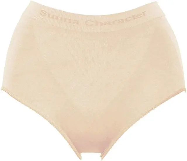 Main image of Sunna Character High-Waist Underwear with Bamboo Charcoal Fabric - 4 pairs-1065-BE-HPK_4PAIRS