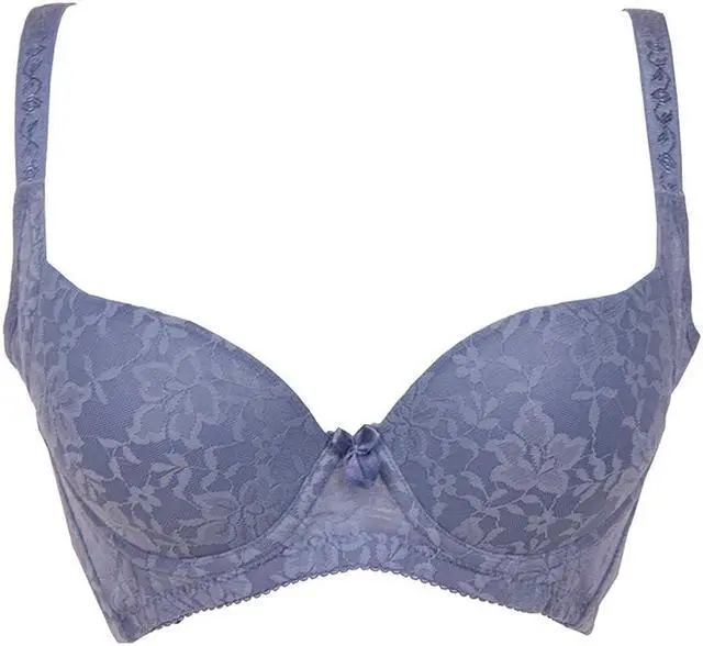 Main image of Sunna Character Underwire Bra/Push Up Bra/Shaper Bra/Lace Bra/T Shirt Bra/for Back and Side Support-5062-BL-32C